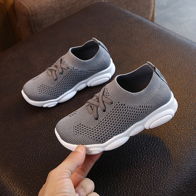 Shoes Baby Sneaker Casual Shoes Breathable Anti-slip Soft Rubber Bottom Children Girls Boys Sports Shoes