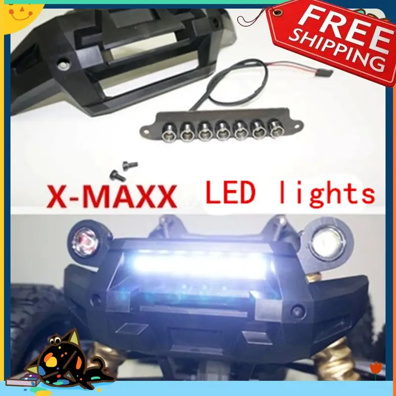 Передний бампер Белая светодиодная лампа осветительная панель для Traxxas X MAXX Maxx 77076