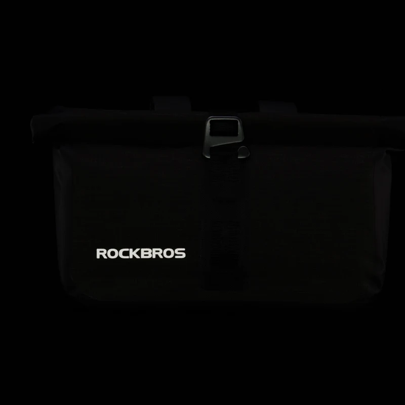 ROCKBROS 5 6L велосипедная Сумка водонепроницаемая Передняя отражающая трубка сумка
