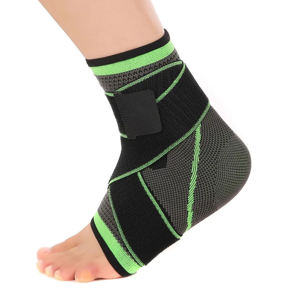 Ankle-Support-Brace Nylon-Strap Football Pressurized-Bandage Elastic 3d Mumian for 1PCS