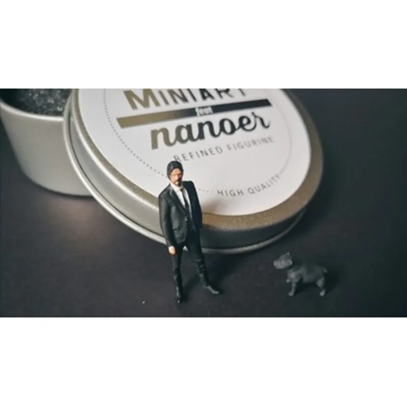 1/64 серия killer Nanoer Pitbull кукла автомобиль сцена Набор американский питбультерьер персонаж Кукла Смола фильм автомобиль игрушки модель