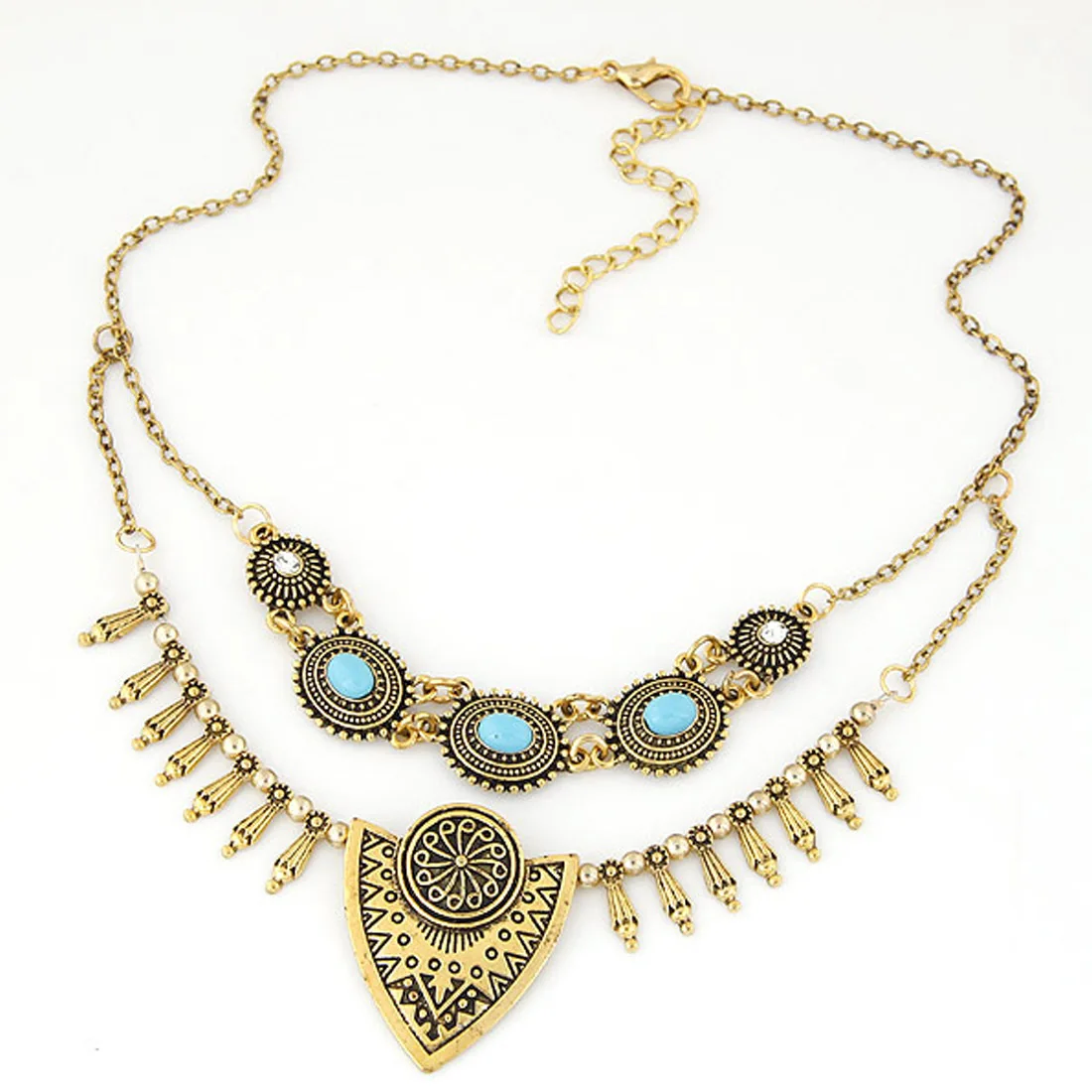 

Europe And America Fashion Necklace Metal Versatile Accessories Cool Elegant Short Necklace AliExpress Hot Selling