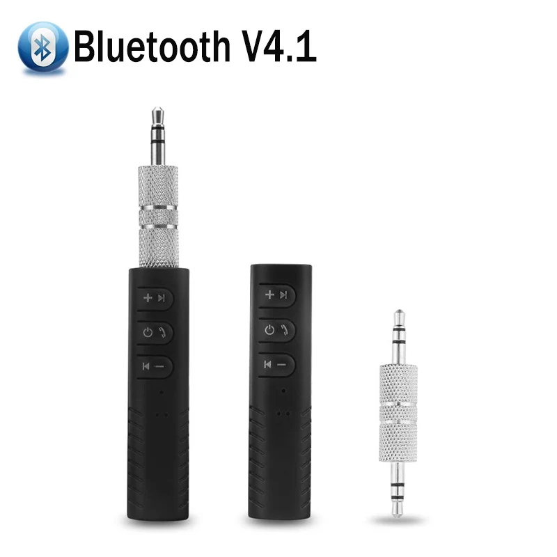 Universal Audio Wireless Bluetooth Receiver V4.1 Car Music Transmitter 3.5mm Aux Adapter Handfree Auto | Электроника