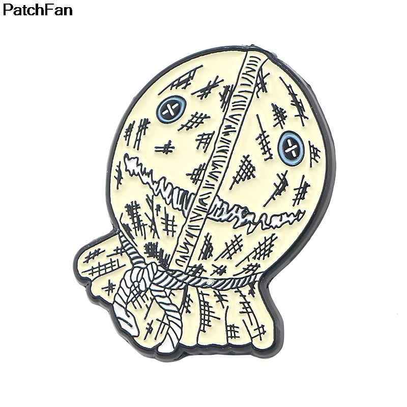 20 шт./лот Patchfan Trick 'R Treat кино булавки para рюкзак одежда медаль для сумки рубашки значки броши для мужчин и женщин A2556
