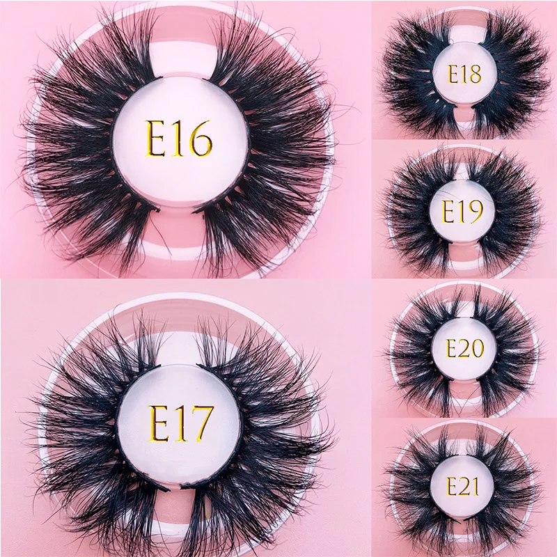 25MM 3DMink Lashes E25 MIKIWI Fluffy Thick False Eyelash 100% Handmade Clear Round Case Custom Packaging Resuable 25mm Eyelashes 25MM 3DMink Lashes E25 MIKIWI Fluffy Thick False Eyelash 100% Handmade Clear Round Case Custom Packaging Resuable 25mm Eyelashes
