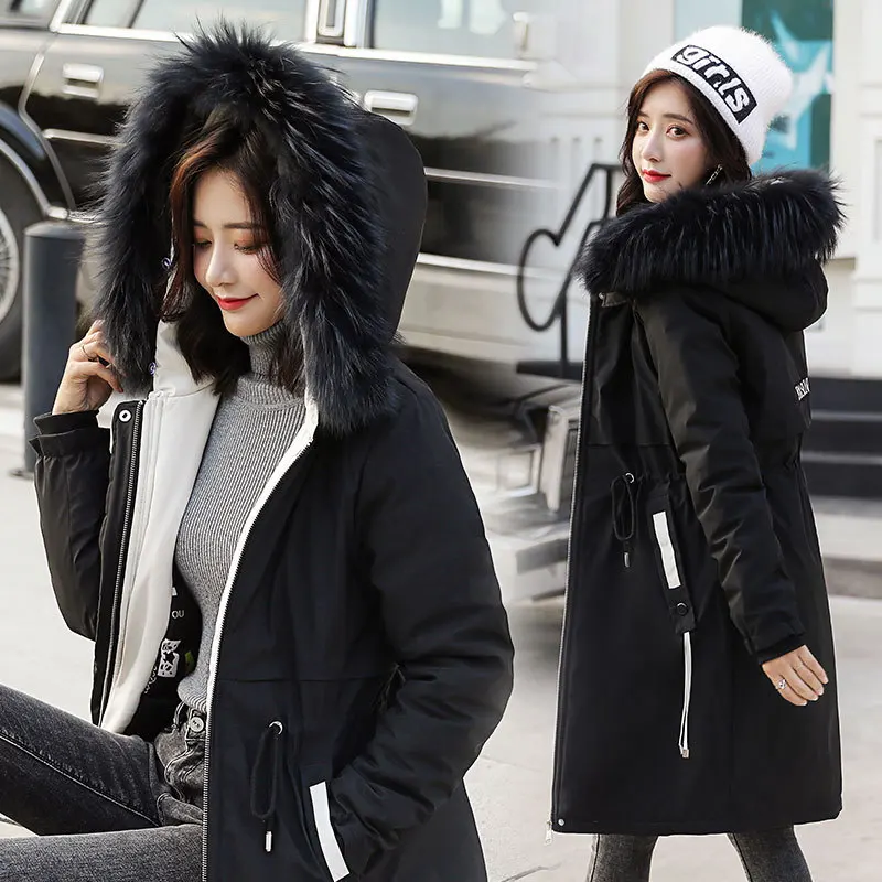 

2019 Winter New Style Versatile by Age Loose-Fit-Style Soft And Comfortable by Age Loose-Fit Western Style Elegant Cotton-padded