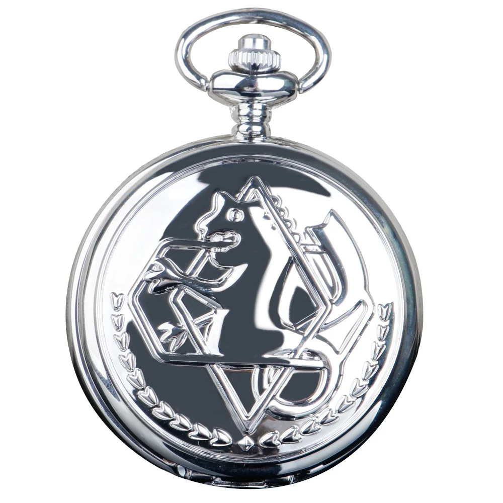 Alchemist Pocket Watch Cosplay Design Anime Necklace Clock High Grade Gifts Sets images - 6