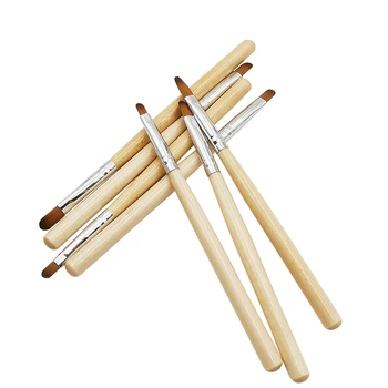 

7pcs Nail Art Brush Liner Dotting Acrylic Builder Painting Drawing Carving Pen UV Gel Manicure Tool