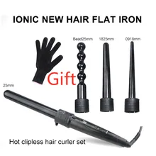 Curle выпрямитель утюжок Профессиональный Выпрямитель для волос утюги 100-240 В двойное напряжение Плойка для волос стайлер инструмент титановый плоский утюжок