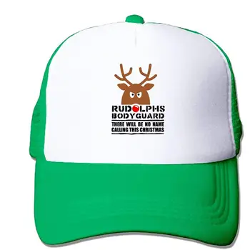 

TSDFCRudolphs Bodyguard There Will Be No Name Chllingthis Mesh Baseball Cap,KellyGreen,One Size