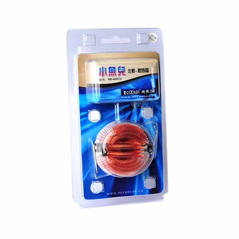 Billige Pccooler NB 400CU Northbridge und southbridge Reine cupper kühler 4cm fan Ruhigen Motherboard kühler fan