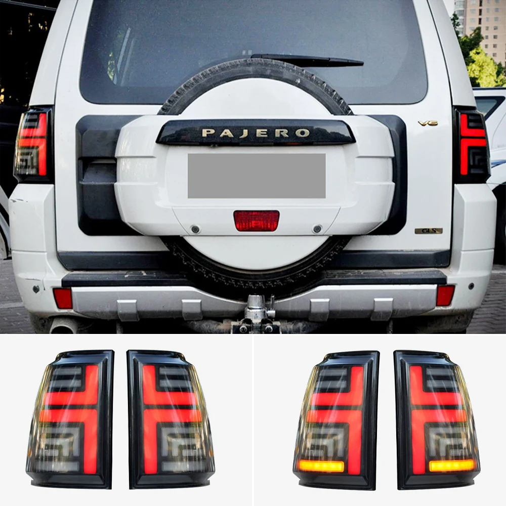 2 шт. задние фары автомобиля для Mitsubishi Pajero Montero V93 V97 2006 - 2020 задний ход + сигнал