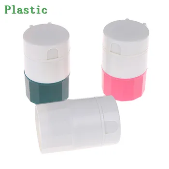 

4 Layer Portable Powder Tablet Grinder Powder Pill Cutter Medicine Splitter Box Storage Crusher New