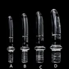 Diameter16/20/25/30mm Big Crystal Handle Glass Dildo Realistic  Artifical Dildo Anal Stimulation Sex Toys Dildos For Women Glass 1