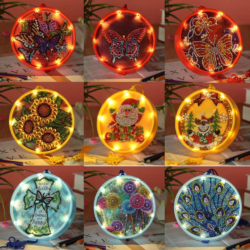 Diy 5D Full Diamond Embroidery Flower 3D Diamond Mosaic Butterfly Diamond Painting Animal Rhinestones Pictures Display Gift Home