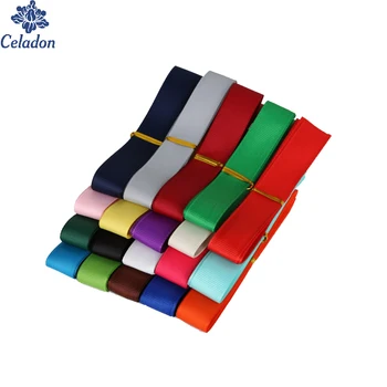 

7-38MM Mixed 15Colors (each 1yard) RibBON Belt Ribbon Set For DIY Handmade Party Home Decoration SATIN RIBBON 15Yards Wholesale