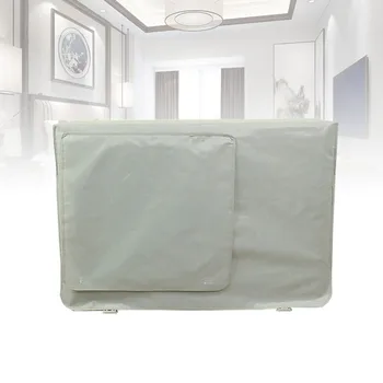 

Outdoor Air Conditioner Unit Cover Sun Dust Protection Cover Fabric Shield(Light Grey)