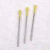 20pcs/lot Metal Crystal Pen Refill Diamond Ballpoint Pen Refill student pen rod cartridge core ink recharge black blue ink 8.2cm 4