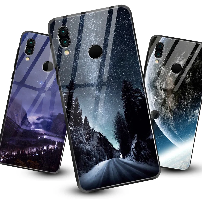 Для huawei Enjoy 9s чехлы из закаленного стекла Mate20 Lite Pro Nova 2 3i 4 P20 P30 P Smart+ Honor Play модная защитная оболочка