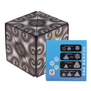

Geometric Magic Cube Puzzle Magic Transforming Intelligence Educational Toys