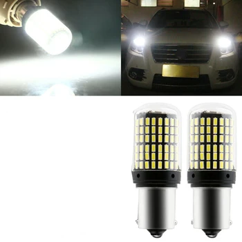 

Bulbs Turn Signal Lights DC12V 6500K 3250LM Replacement Set Car Auto 1156 7506 P21W BA15S LED