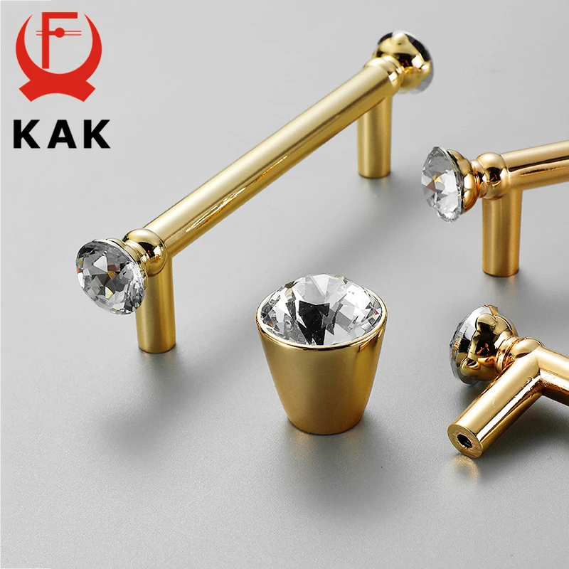 Золотая золотая ручка для шкафа KAK золотые ручки коробки обуви дверных ящиков