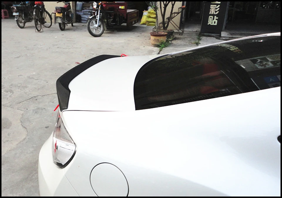 Для Toyota 86 2012- AD стиль углеродное волокно задний багажник спойлер для Scion GT86 для Subaru BRZ автомобильный Стайлинг заднее крыло