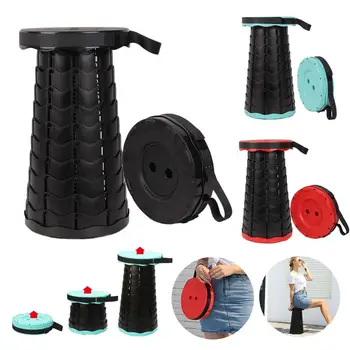 

Outdoor Portable Chair Folding Camping Chair Fishing Traveling Picnic Space Saving Telescopic Retractable Stool Folding Chair