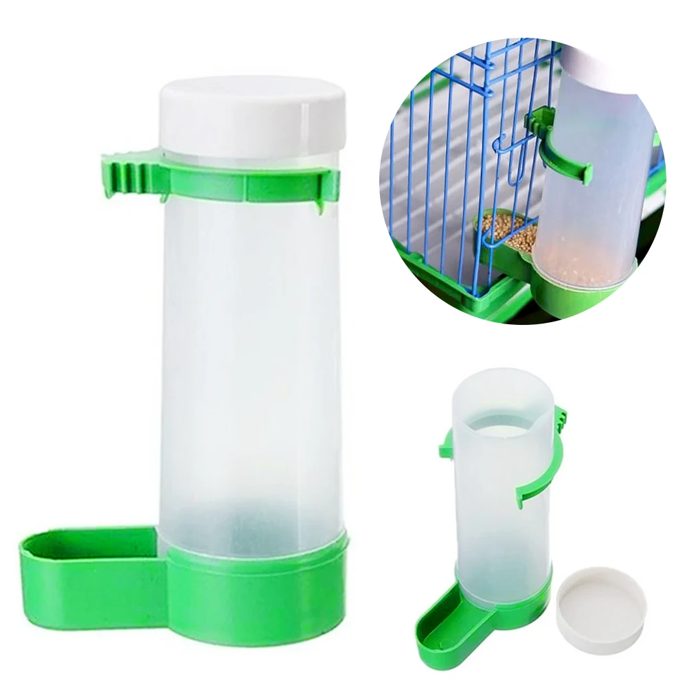 Novelty Bird Automatic Feeder Feeding Food Birds Budgie Cockatiel Peony