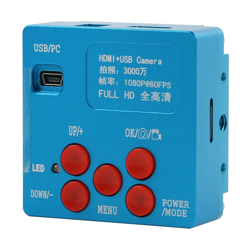 Набор камер 30MP 1080P для промышленного видеомикроскопа HDMI 180X/300X C образное