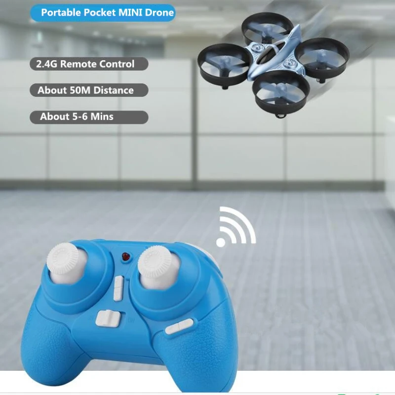 

Sky Electric Boy Toy Mini 6-Axis 4CH Remote Control Drone 3D Flip Intelligent Attitude Hold Hover Radio Control RC Quadcopter