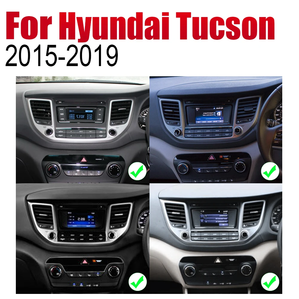Автомагнитола ZaiXi Android 2 Din DVD для Hyundai Tucson TL 2015 ~ 2019 автомобильный мультимедийный
