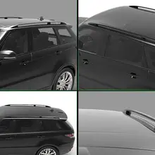 2 шт. левый и правый алюминиевый стеллаж для крыши рейка подходит для L-a-n-d R-o-v-e-r Range Rover 2013