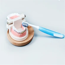 1 шт. Ортодонтическая зубная щетка u-образная щетина для чистки полости рта набор ортодонтических зубных щеток для взрослых Чистка полости рта уход за полостью рта