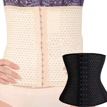 

Women Belly Band Corset Girdle Waist Trainer Cincher Body Shaper Elasticated Belt Sport Tummy Underbust Control A7