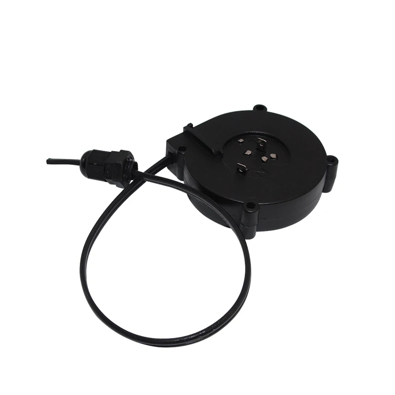 Mini cable reel, small retractable power supply, portable reel is not too easy to use
