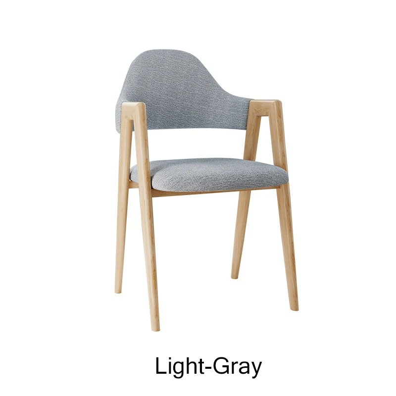 Light-Gray Скандинавский Инс кованого железа мягкая сумка слово стул ресторан подходит обеденный стул современный ресторан офисное собрание компьютерный стул - Цвет: Light-Gray