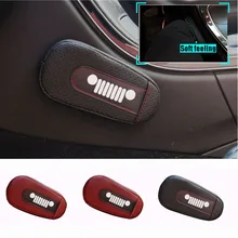 Для Jeep Wrangler Патриот компас Ренегат Rubicon TrailHawk стильная подушка для ног наколенник подлокотник автомобильные аксессуары