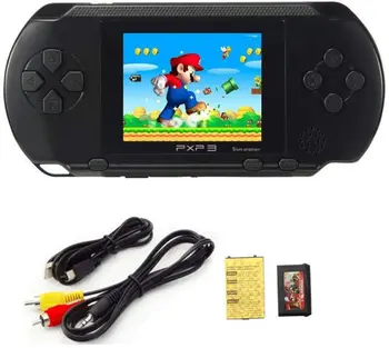 

2.7 Inch Color Digital TFT Screen Handheld Video Console Street Fighers Final Fight Game Player - Build In 999888 Games (Black)