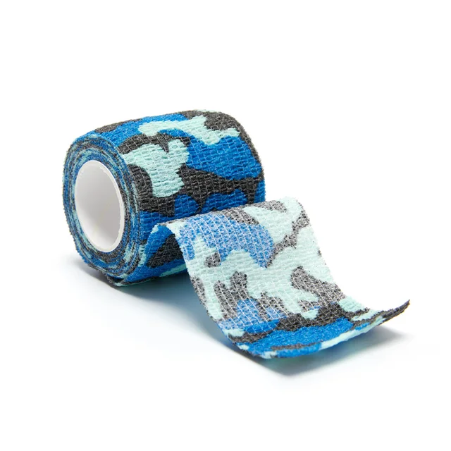 4.5m Camouflage Elastic Bandage Hunt Disguise Elastoplast Wrap Tape Self Adhesive Sports Protector Ankle Knee Finger Arm Bandage H