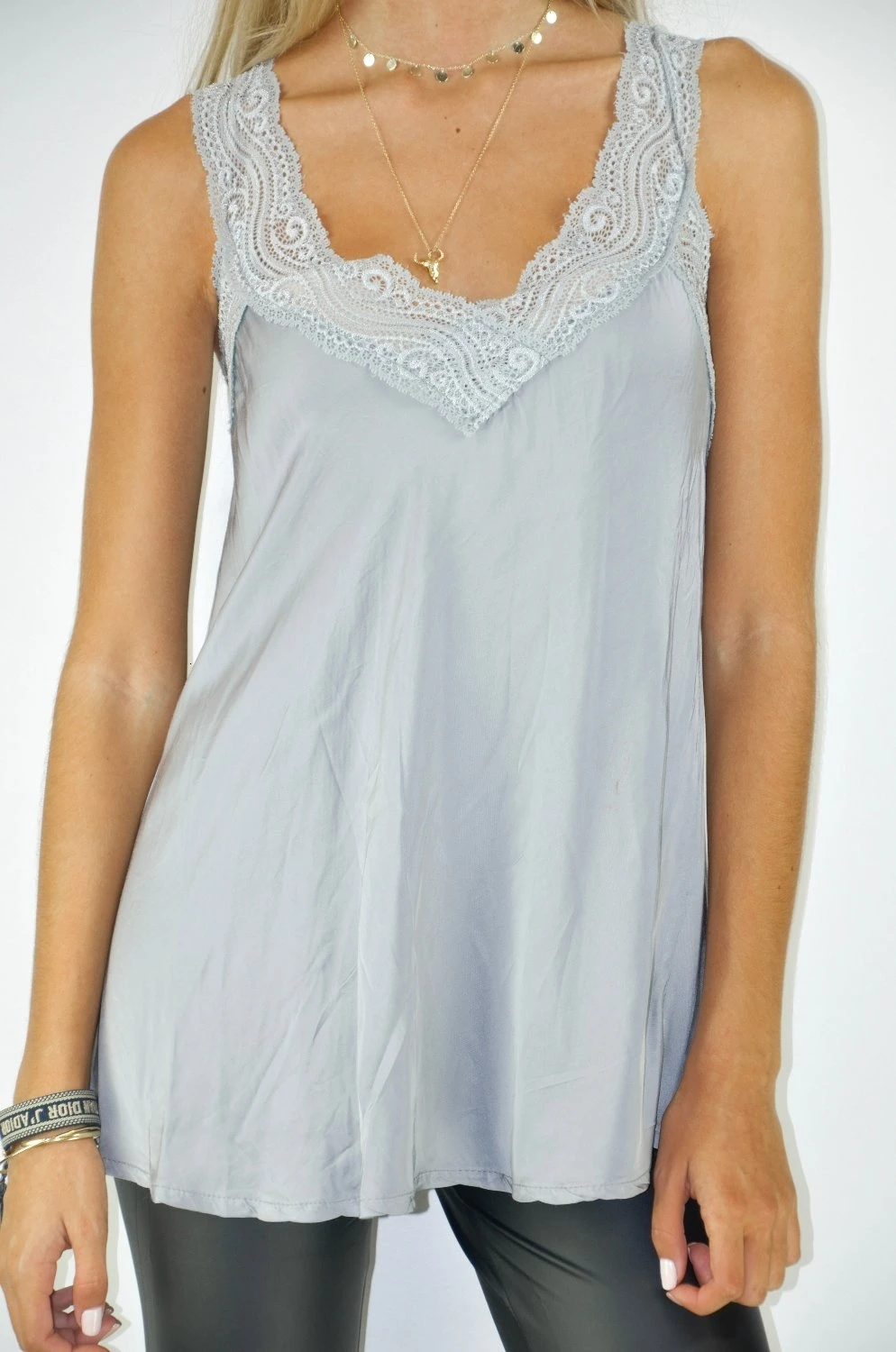 Топ GREYMODA MUJER TIRANTE LENCERO
