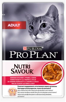 

PRO PLAN PURINA PRO PLAN CAT ADULT DUCK for adult cats with duck sauce 85g