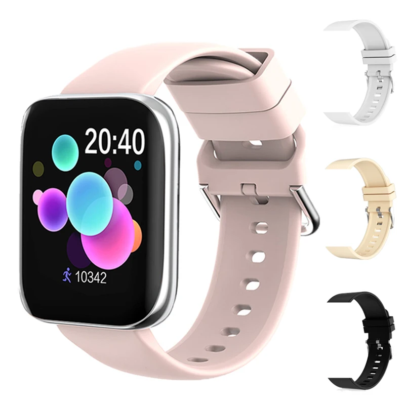 Smart Watch Men Women Full Touch Screen Bluetooth Call Music Heart Rate Blood Pressure SmartWatch Smart Clock for Xiaomi Phone 