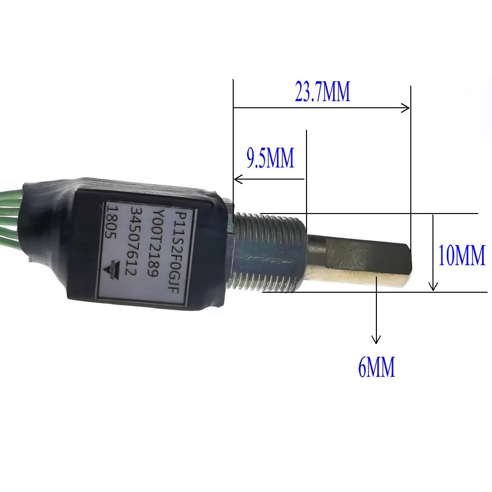1 шт. P11S Горячая новинка P11S2F0GJF Y00T2189 VISHAY дуплексный потенциометр 5K Cermet