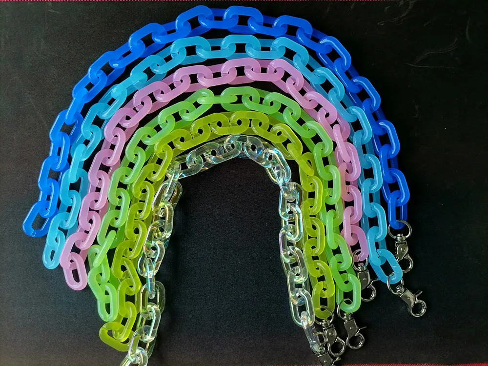 neon chain necklace