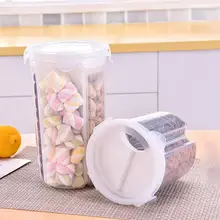 Герметичный ящик для хранения свежего зерна емкость для хранения пищи Кухонные контейнеры прозрачный контейнер для пищевых продуктов для дома кухня размер L