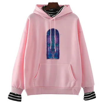 

Serenity Mosaica New Gothic Hip Hop Sweatshirt Women Print Funny Tops Hoodie Casual Winter&spring Style 90s Pullovers