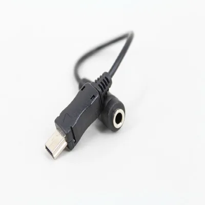 Мини USB мужчина к 3,5 мм Jack для аудиокабеля с разъемом типа "мама" шнур для Motorola V3 аудио адаптер для кабельного шнура