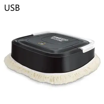 

Mini Intelligent Sweeping Robot Washing Wiping Mopping Machine Vacuum USB Rechargeable Floor Dust Mop Cleaner Tool