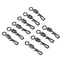 Q-shaped Fishing Quick Release Swivel Roller Hook Clips Attachment Devices